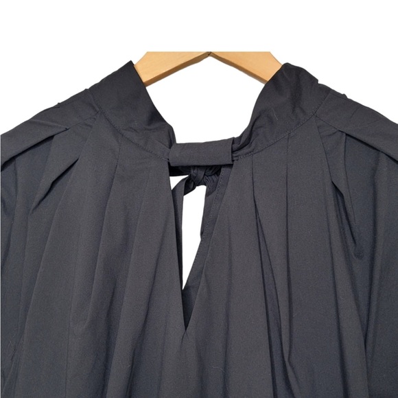Eloquii Black Pleated top - Picture 2 of 5